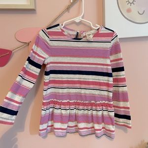 Stripped long sleeve